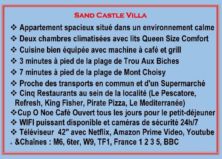 Sand Castle Villa Trou aux Biches Exterior foto